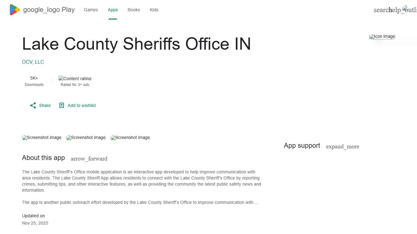 Lake County Sheriffs Office IN - Apps on Google Play