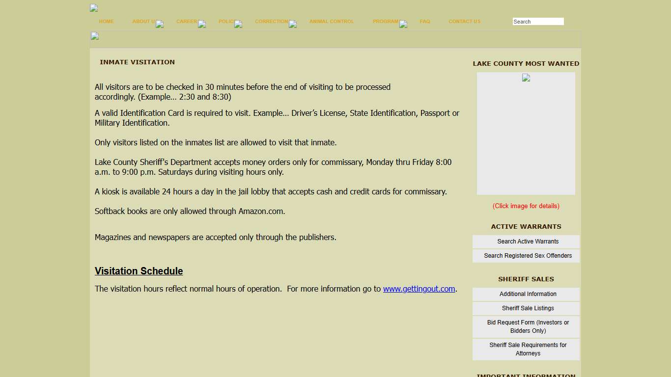 Lake County Sheriff - Lake County Sheriff